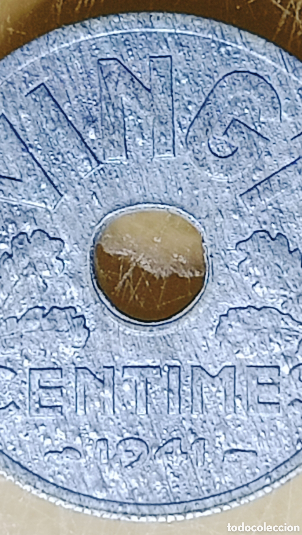 Monedas con errores: Moneda Francia (1941) errores (SC) - Foto 4