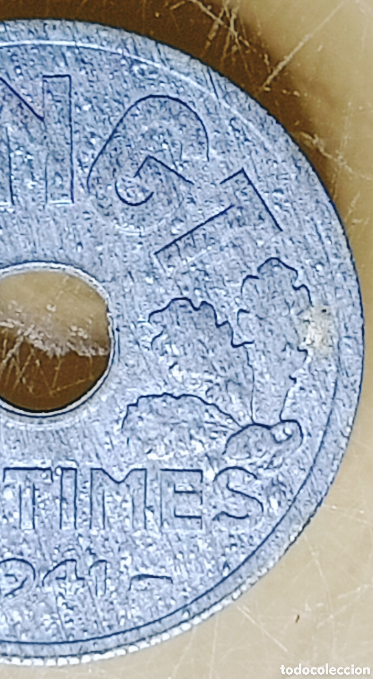 Monedas con errores: Moneda Francia (1941) errores (SC) - Foto 6