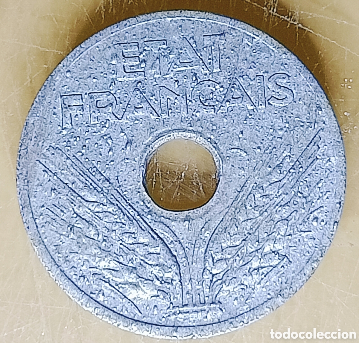 Monedas con errores: Moneda Francia (1941) errores (SC) - Foto 12