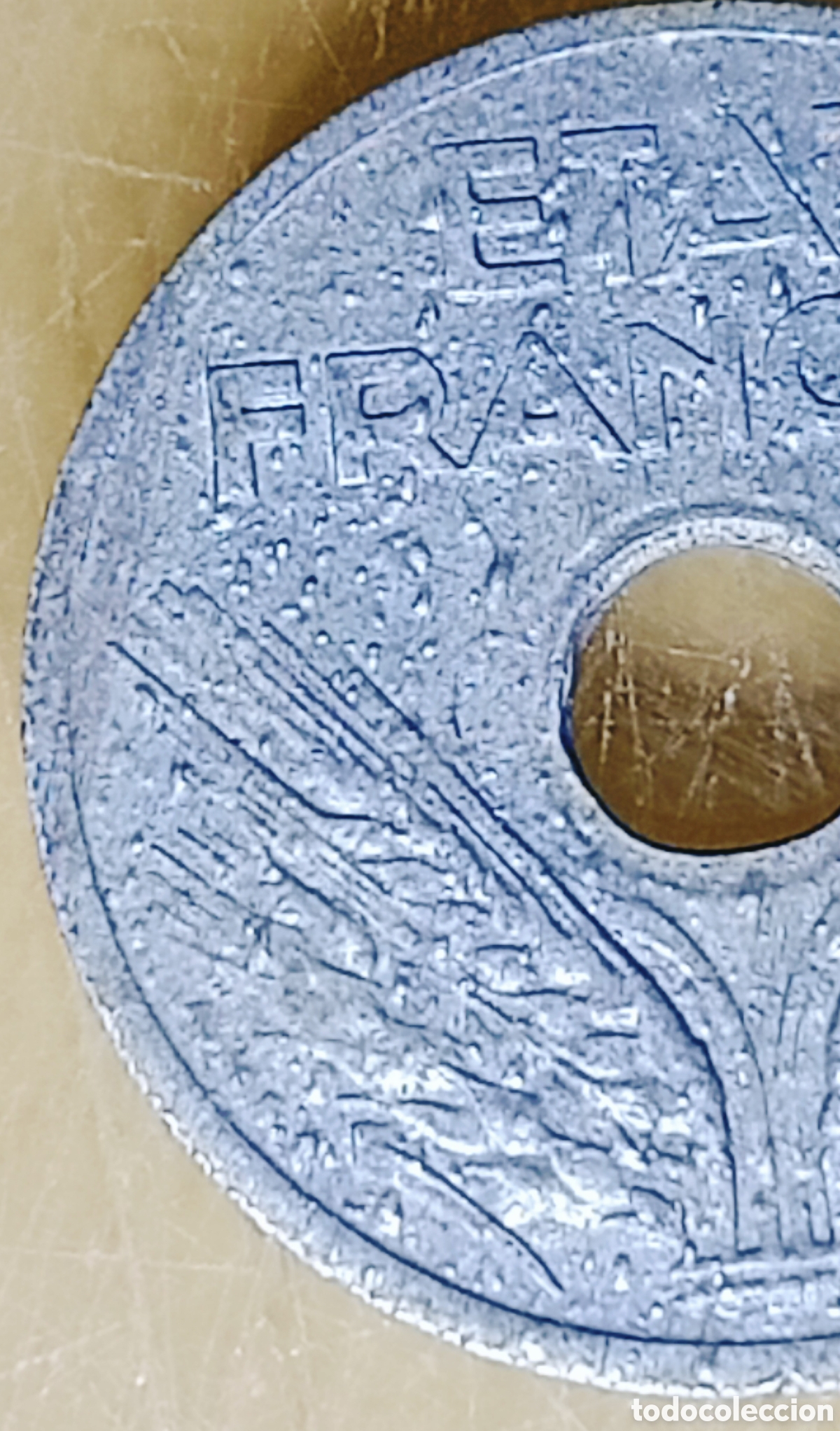 Monedas con errores: Moneda Francia (1941) errores (SC) - Foto 14