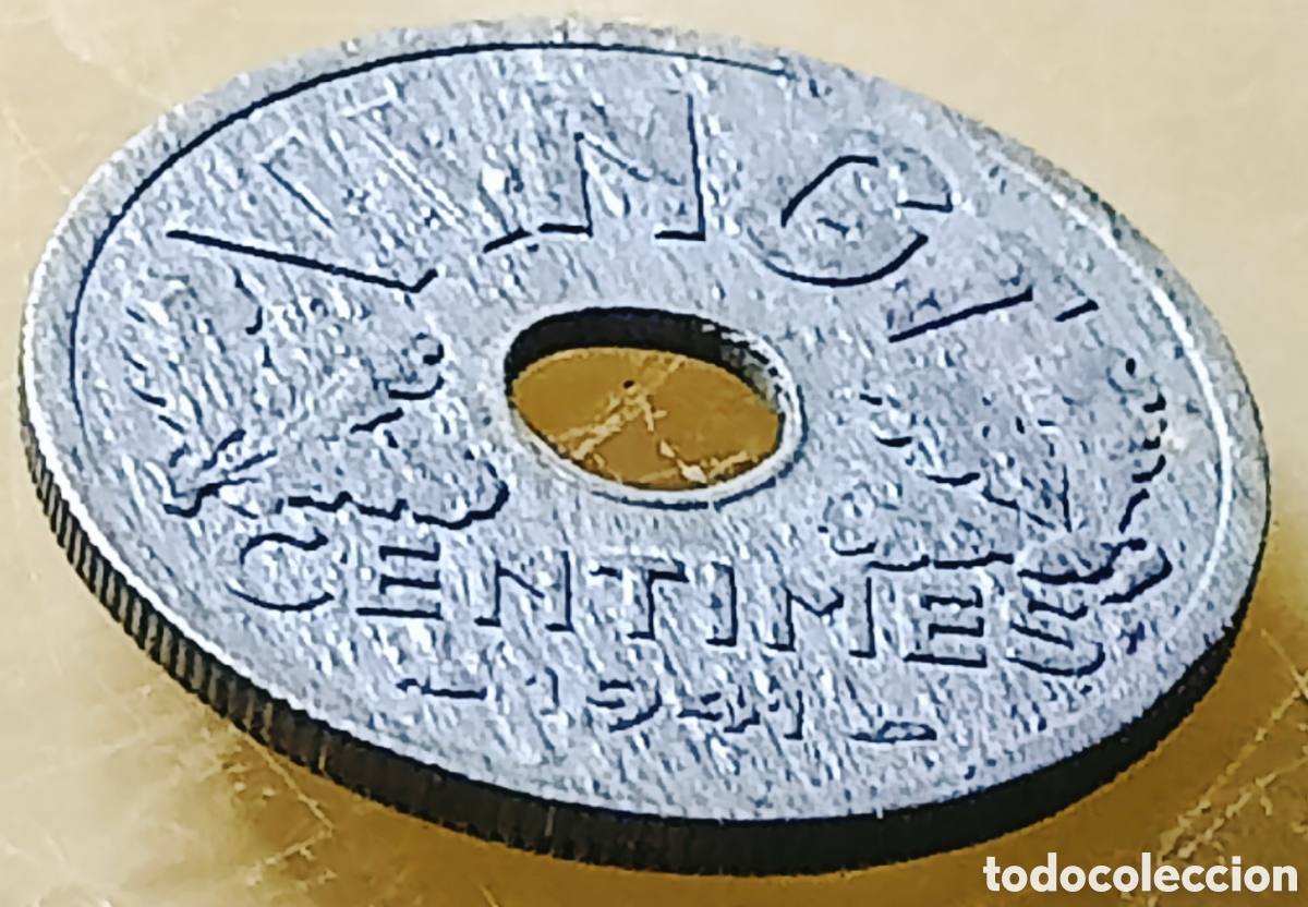 Monedas con errores: Moneda Francia (1941) errores (SC) - Foto 29