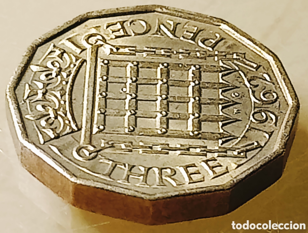 Monedas con errores: Moneda Rei.Unido (1962) error de acu&ntilde;aci&oacute;n - Foto 7