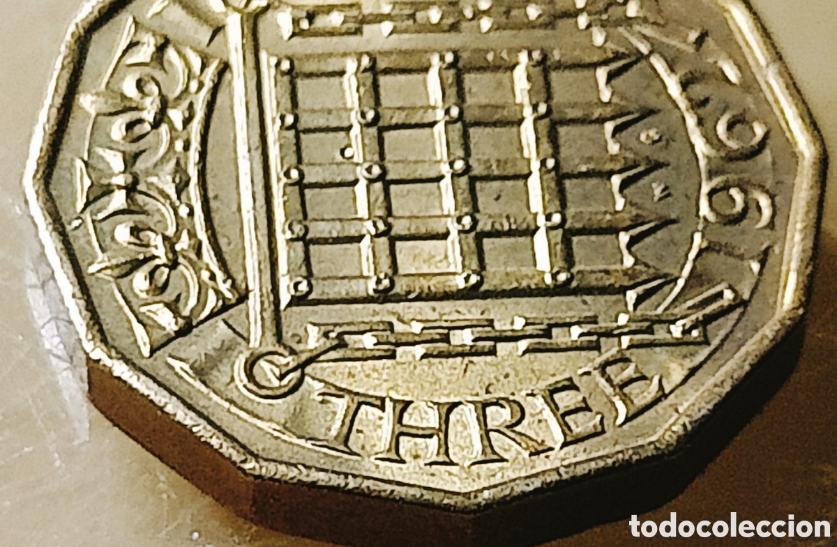 Monedas con errores: Moneda Rei.Unido (1962) error de acu&ntilde;aci&oacute;n - Foto 8