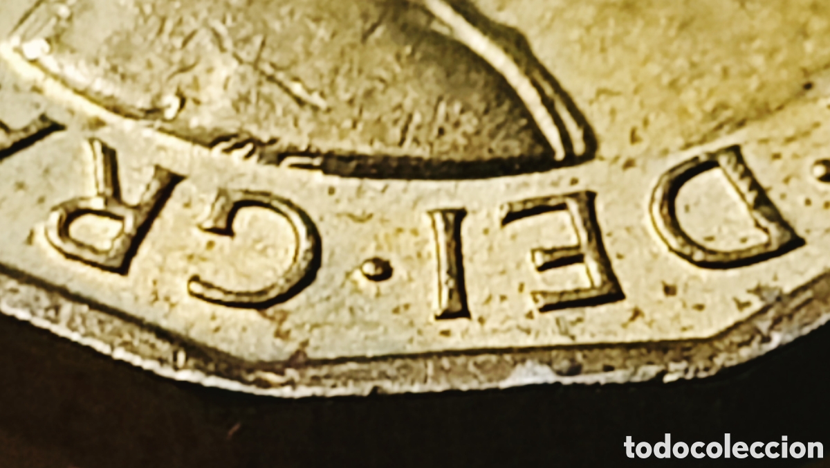 Monedas con errores: Moneda Rei.Unido (1962) error de acu&ntilde;aci&oacute;n - Foto 11
