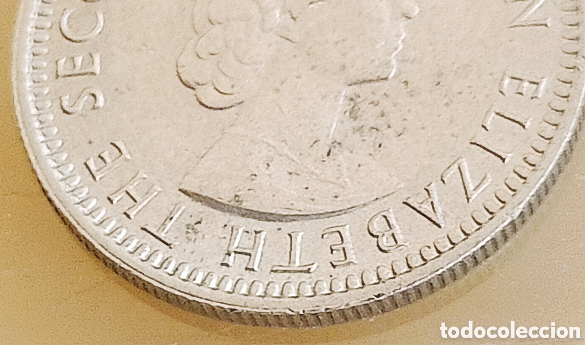 Monedas con errores: Malaya y Borneo Brit&aacute;nico (1961) variante - Foto 5