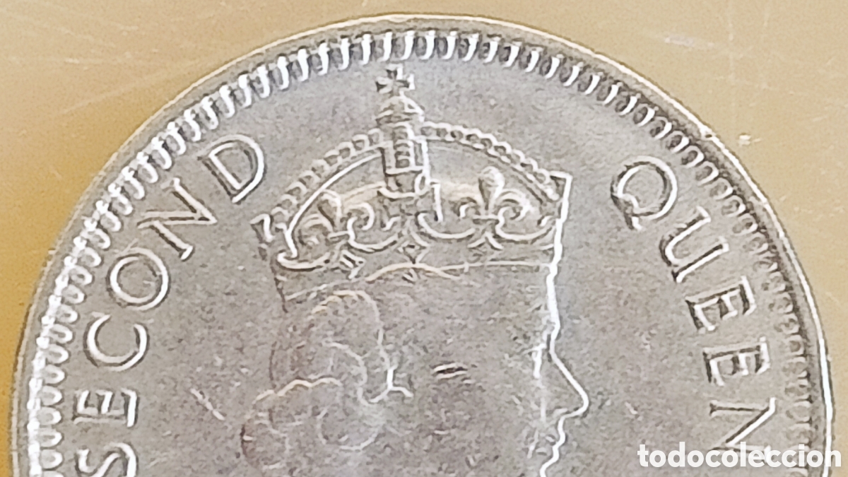 Monedas con errores: Malaya y Borneo Brit&aacute;nico (1961) variante - Foto 6