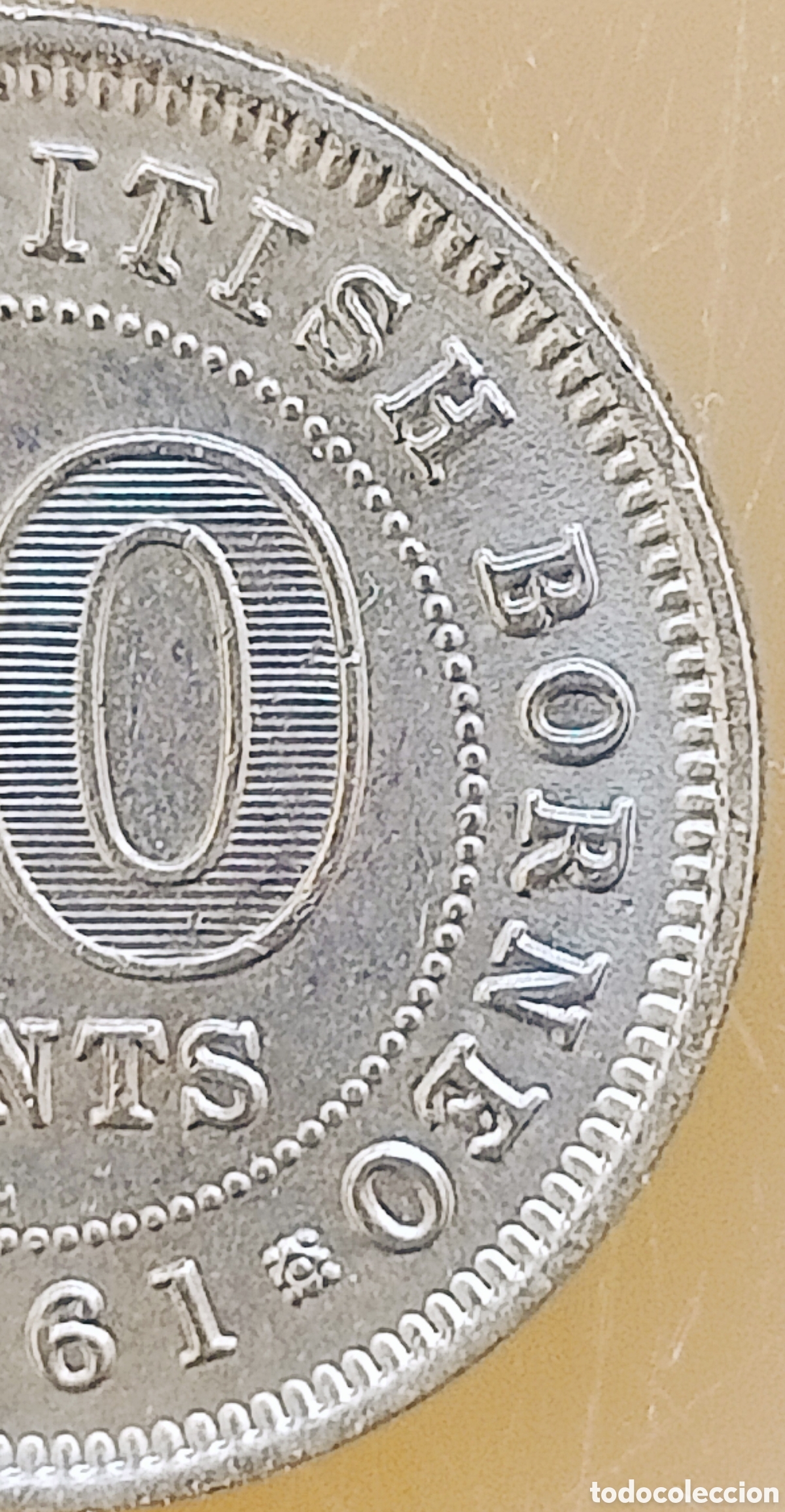 Monedas con errores: Malaya y Borneo Brit&aacute;nico (1961) variante - Foto 9