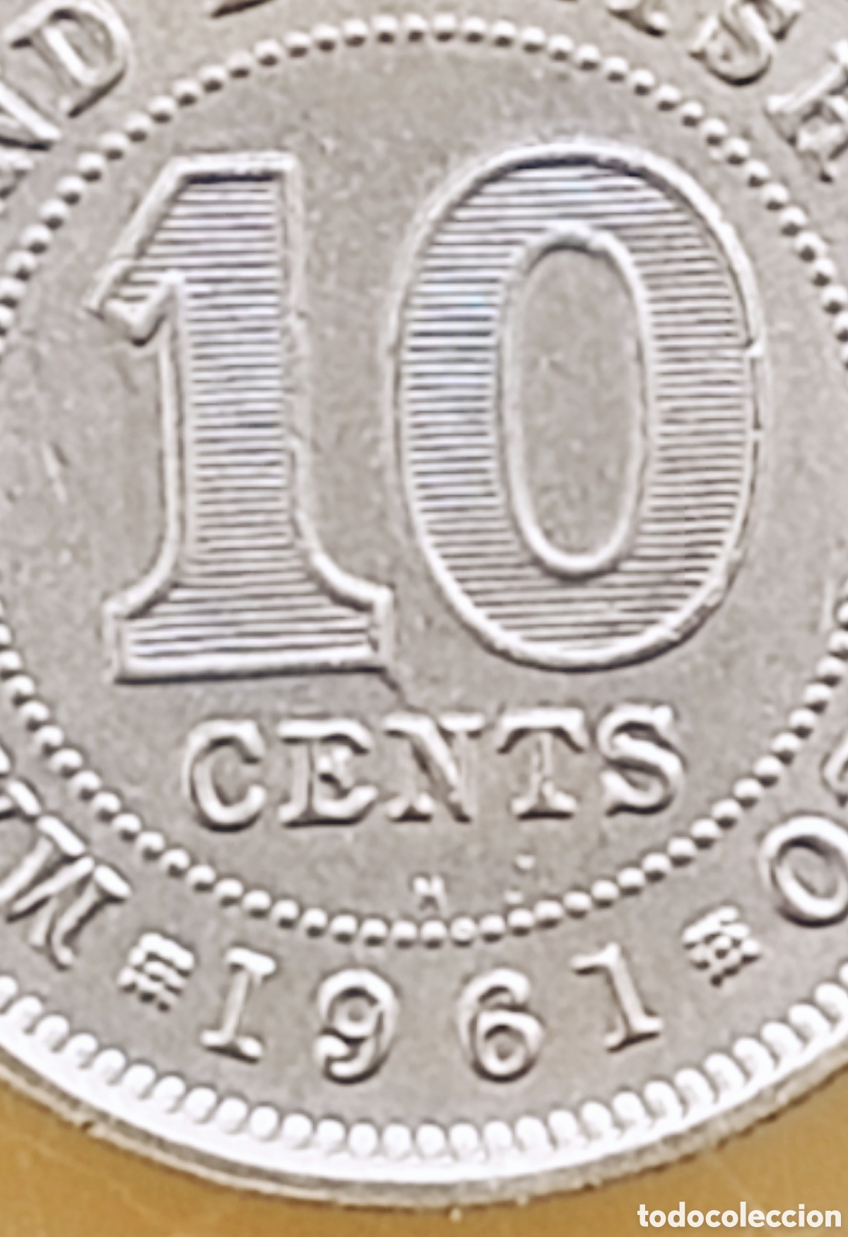 Monedas con errores: Malaya y Borneo Brit&aacute;nico (1961) variante - Foto 11