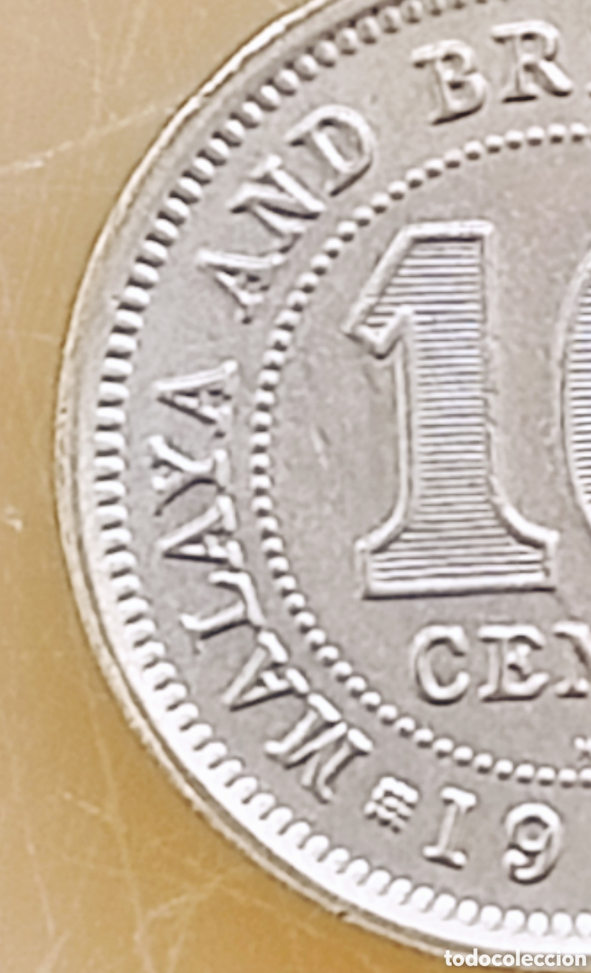 Monedas con errores: Malaya y Borneo Brit&aacute;nico (1961) variante - Foto 12