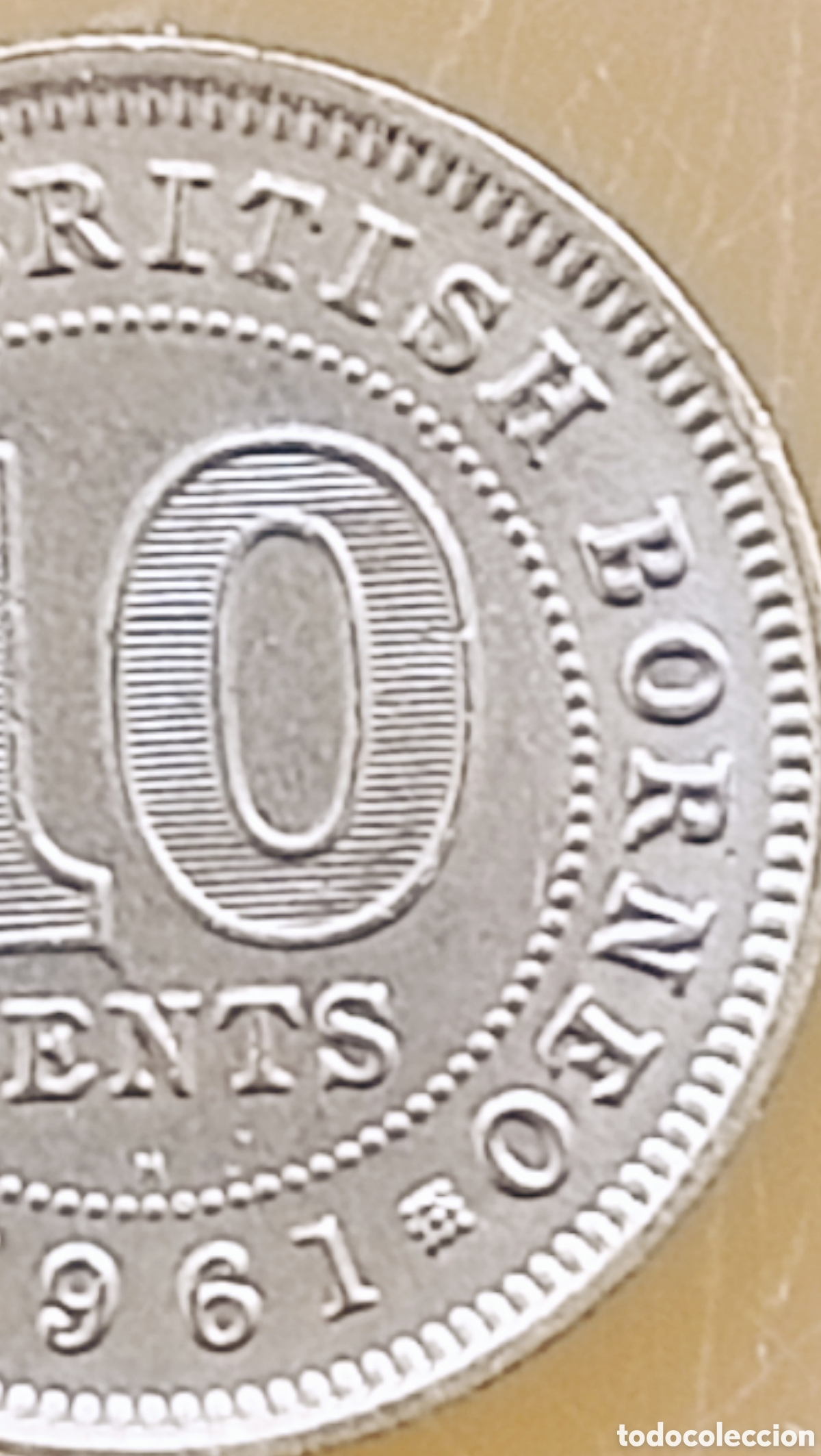 Monedas con errores: Malaya y Borneo Brit&aacute;nico (1961) variante - Foto 13