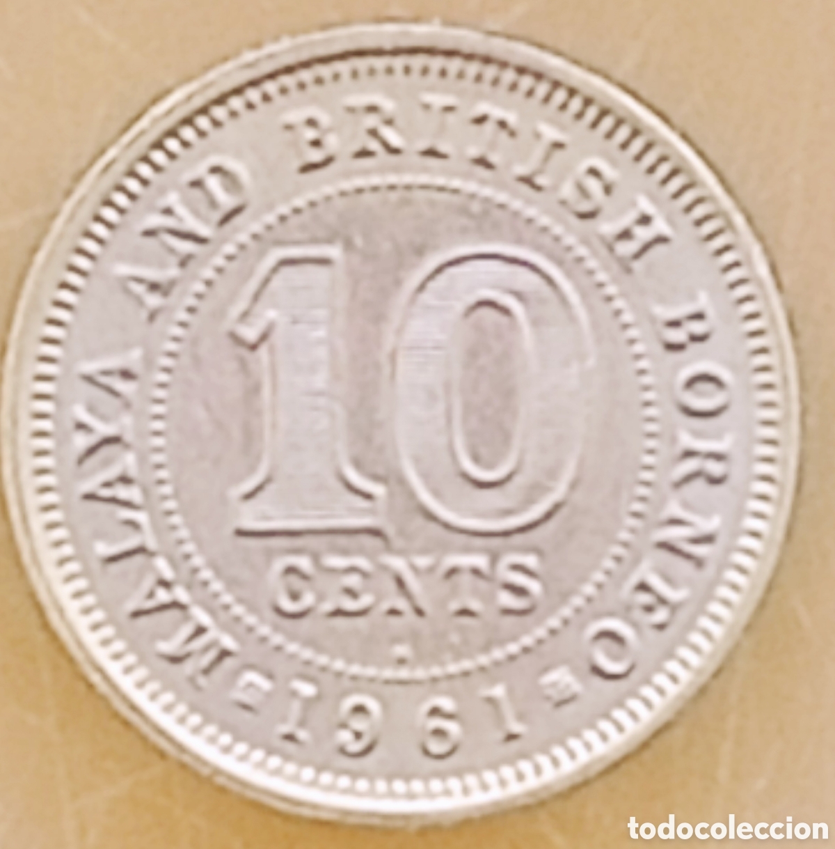 Monedas con errores: Malaya y Borneo Brit&aacute;nico (1961) variante - Foto 14