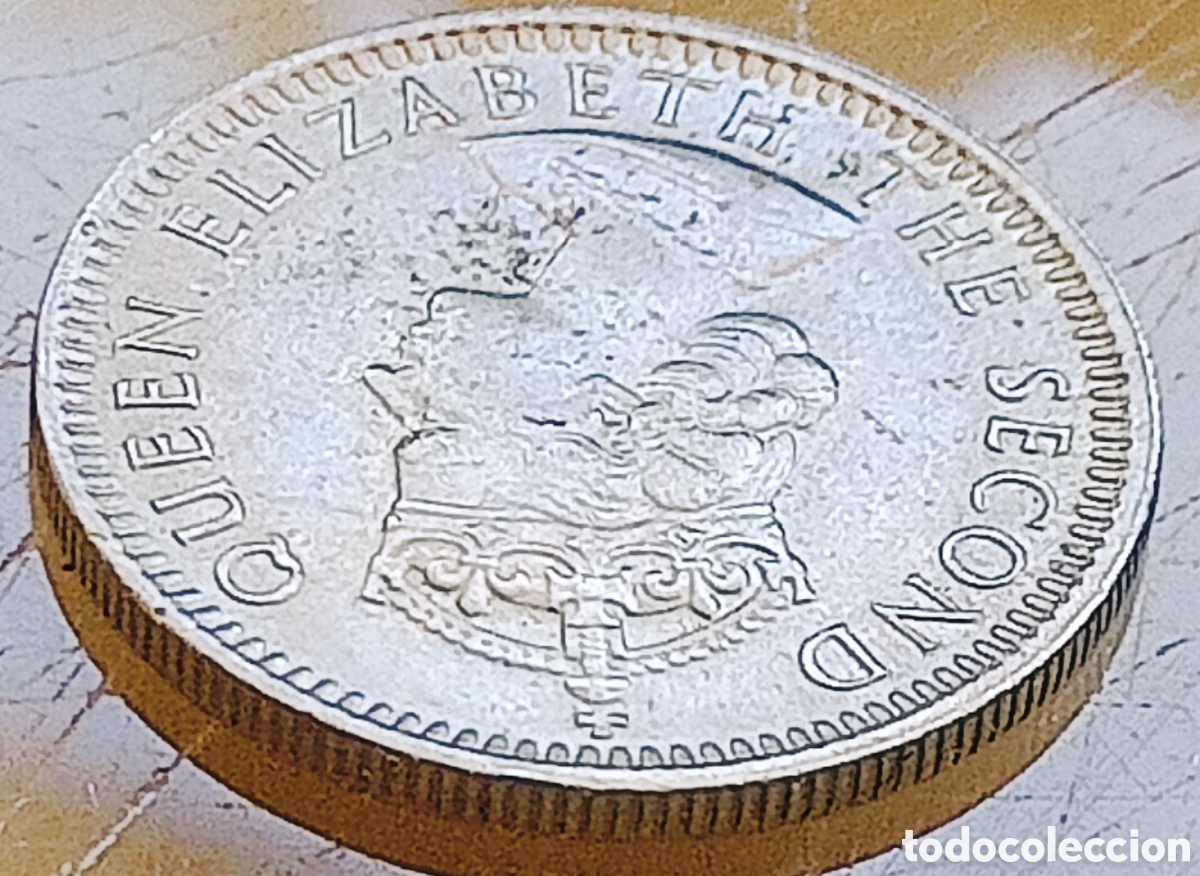 Monedas con errores: Malaya y Borneo Brit&aacute;nico (1961) variante - Foto 21