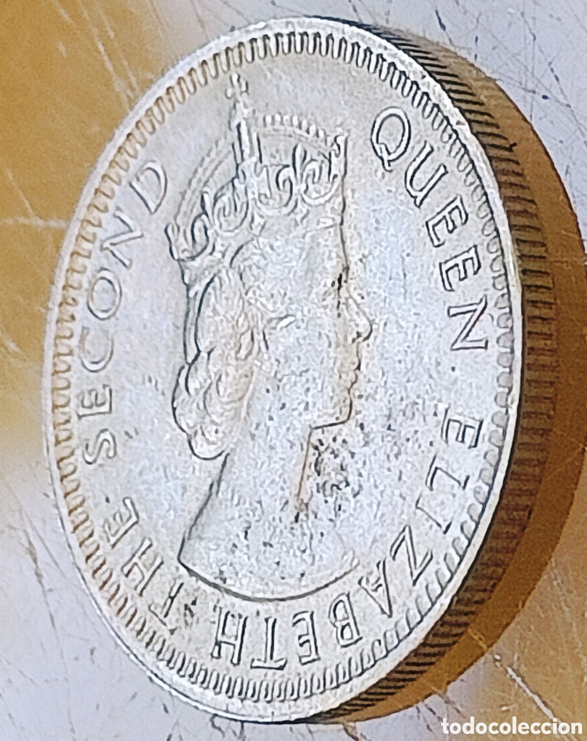 Monedas con errores: Malaya y Borneo Brit&aacute;nico (1961) variante - Foto 23