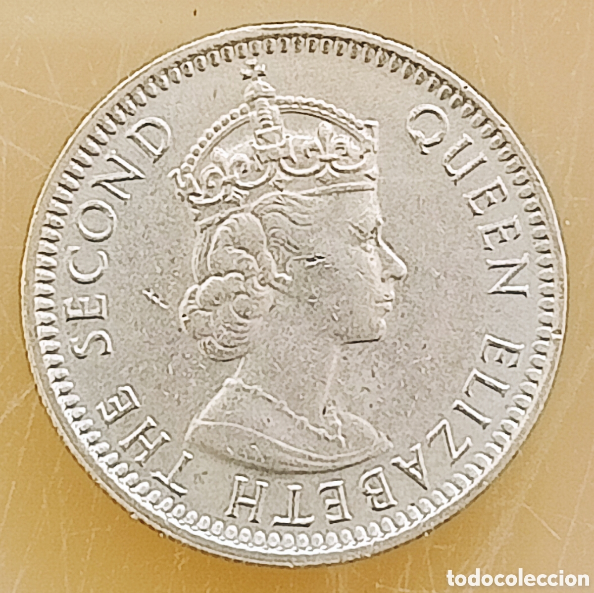 Monedas con errores: Malaya y Borneo Brit&aacute;nico (1961) variante