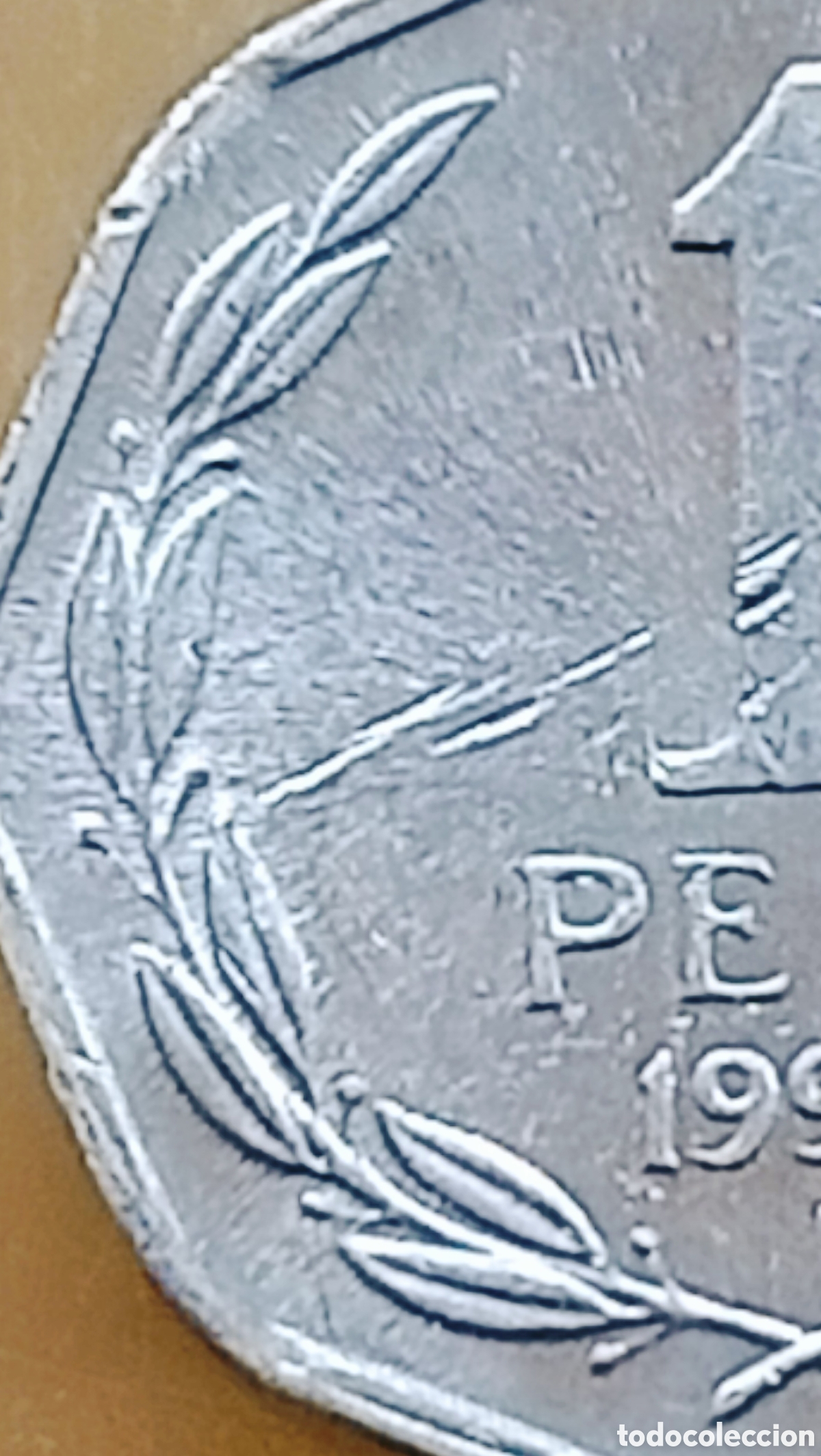 Monedas con errores: Moneda Chile (1992) error de cu&ntilde;o - Foto 16