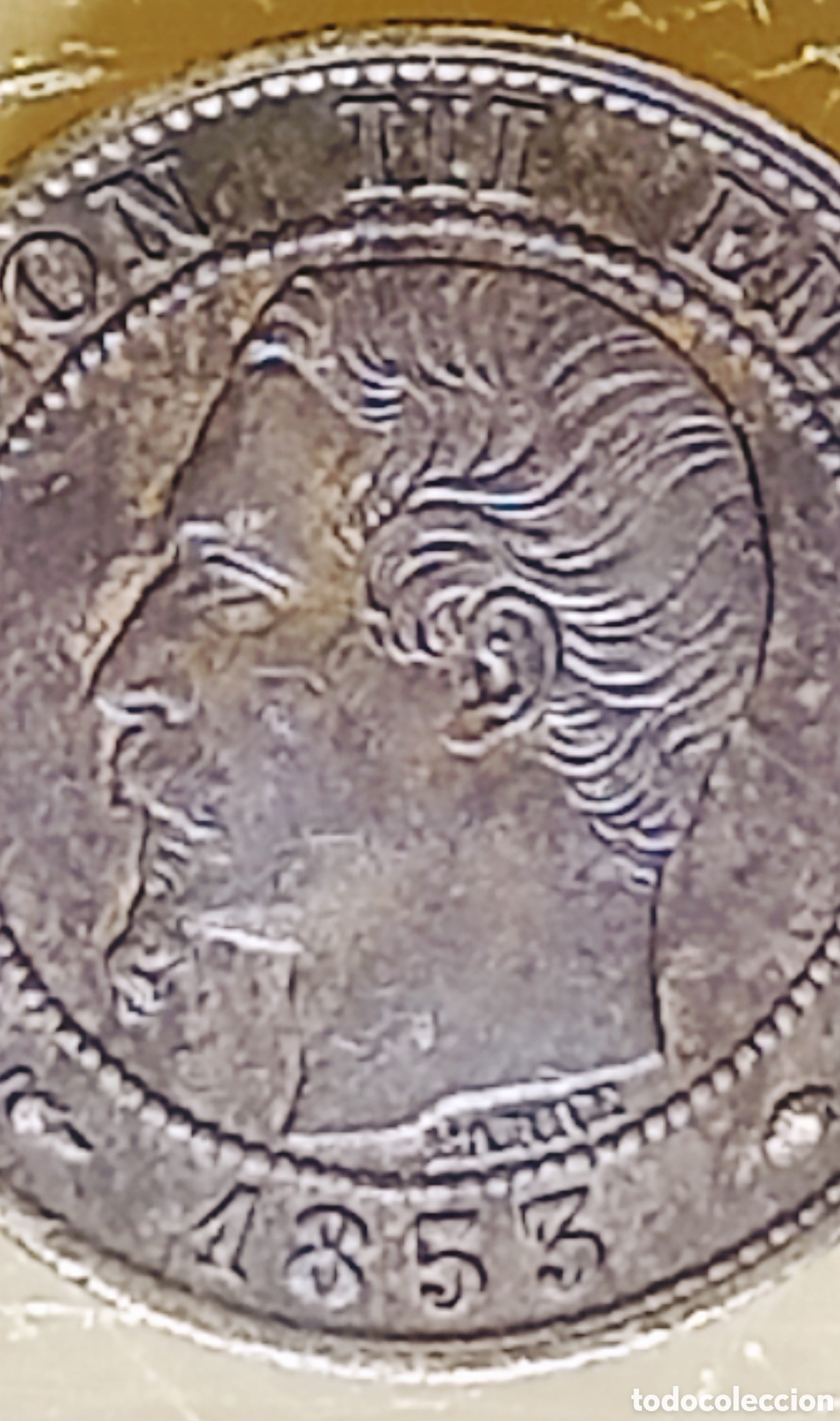 Monedas con errores: Moneda Francia 1c-SC-1953-AM-variante - Foto 4