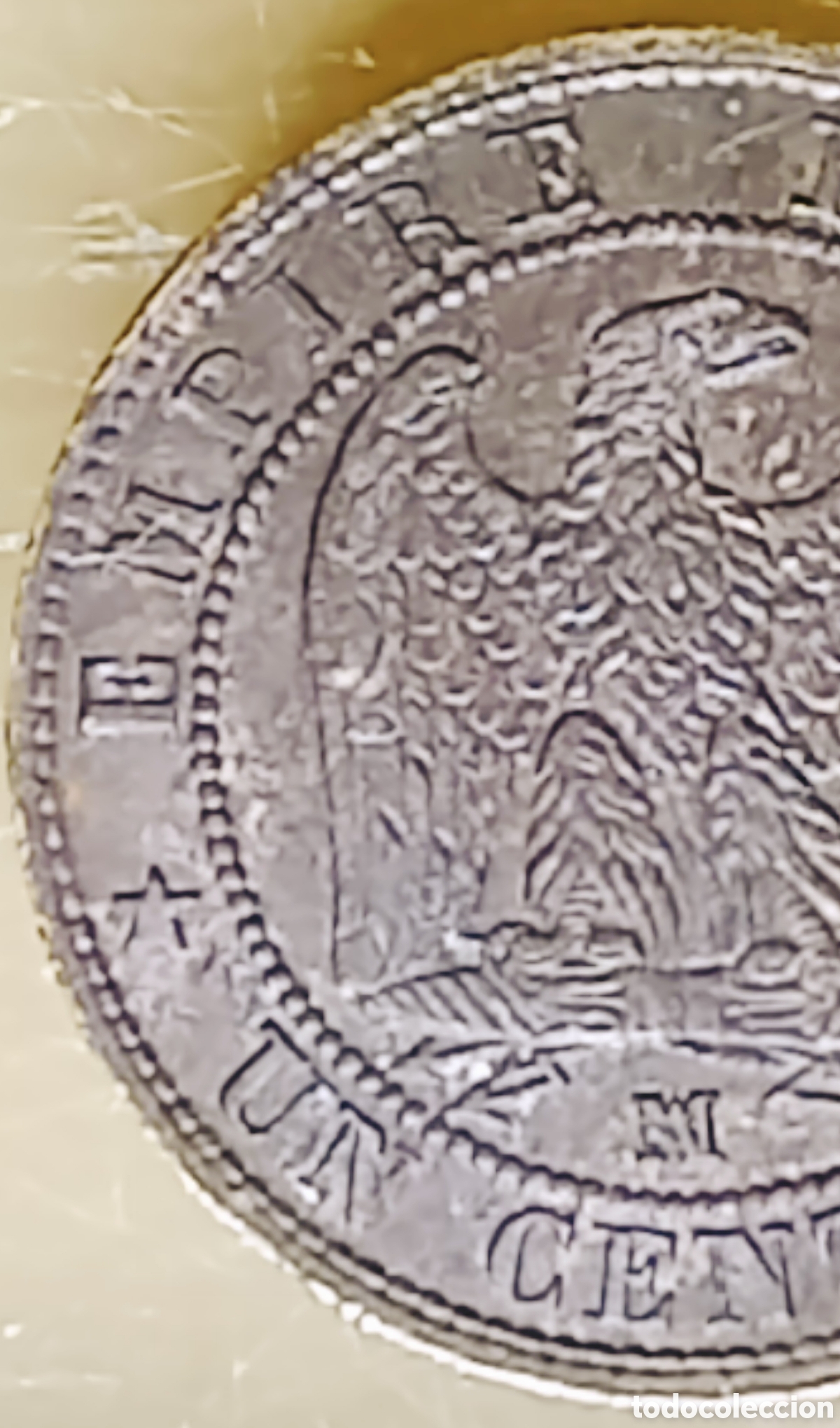 Monedas con errores: Moneda Francia 1c-SC-1953-AM-variante - Foto 12