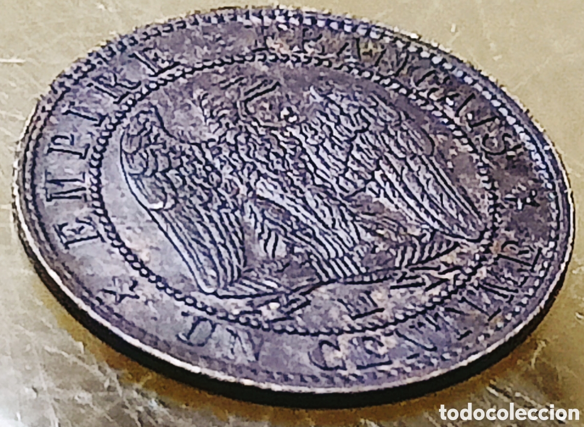 Monedas con errores: Moneda Francia 1c-SC-1953-AM-variante - Foto 22
