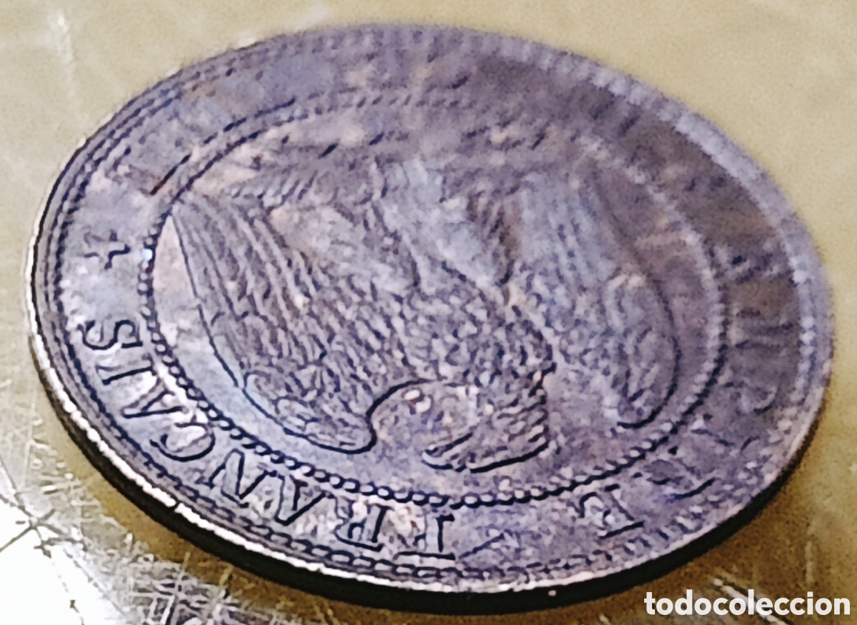 Monedas con errores: Moneda Francia 1c-SC-1953-AM-variante - Foto 23