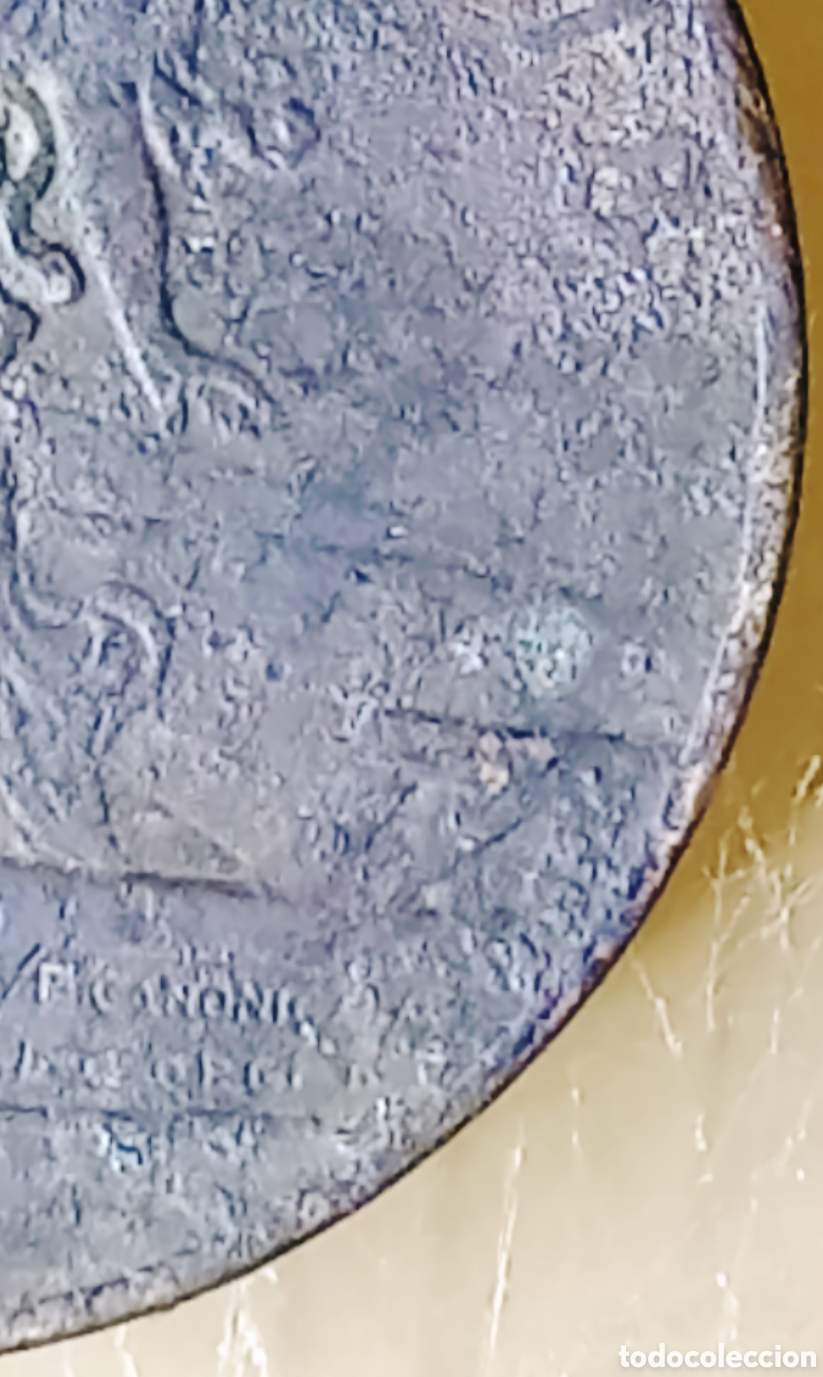 Monedas con errores: Moneda Italia (1918) error de acu&ntilde;aci&oacute;n - Foto 6