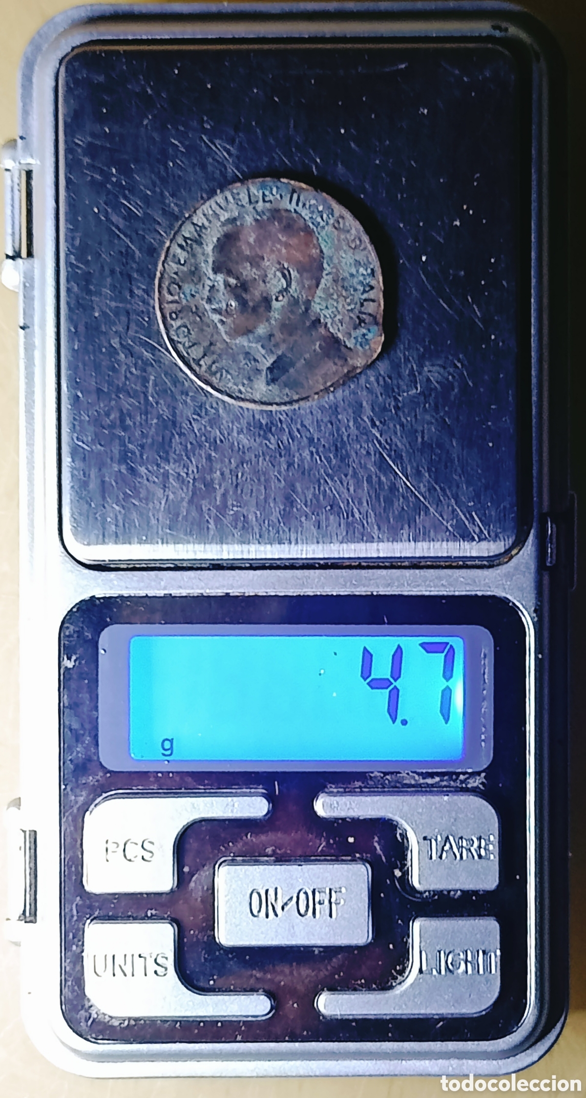 Monedas con errores: Moneda Italia (1918) error de acu&ntilde;aci&oacute;n - Foto 23