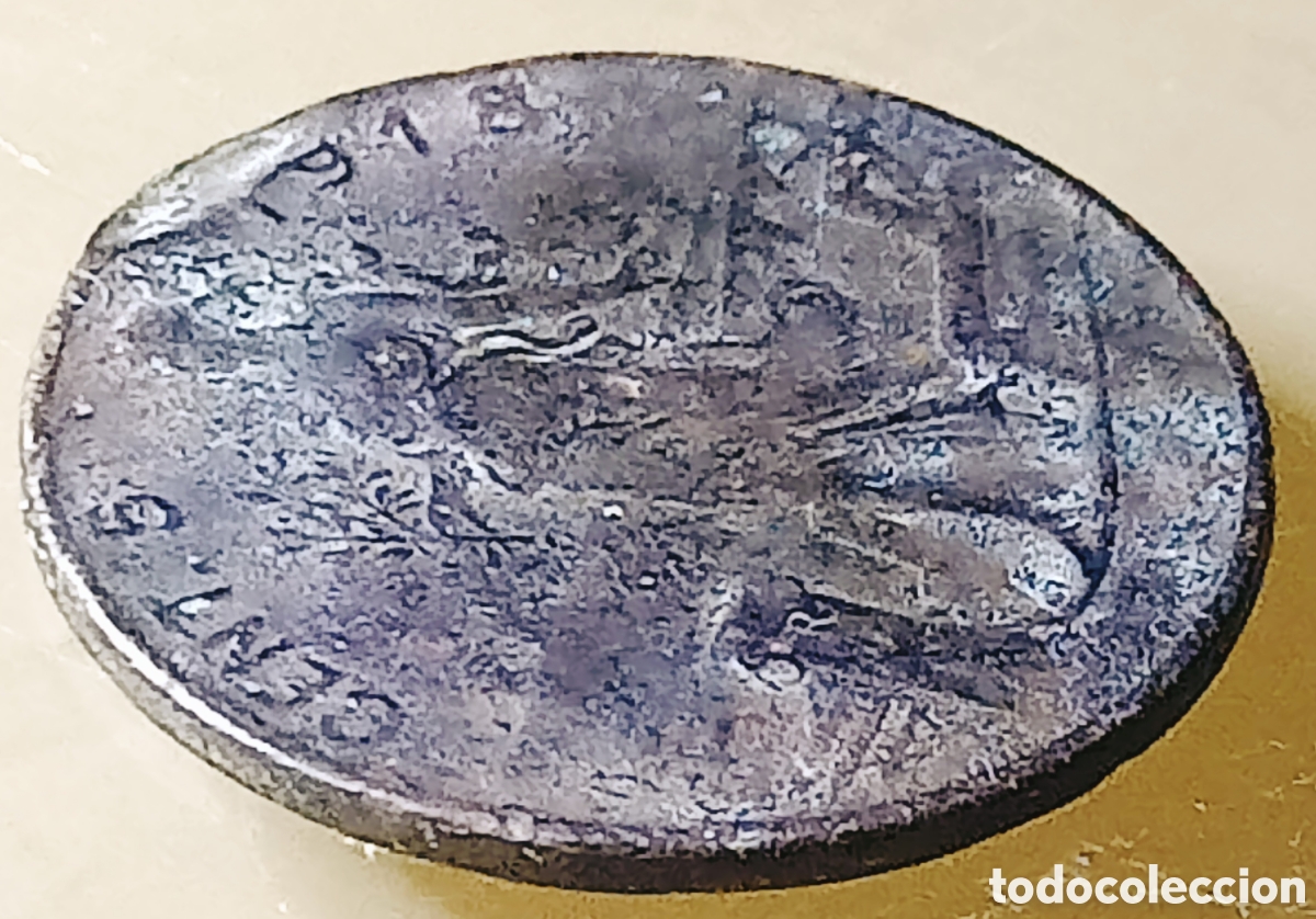Monedas con errores: Moneda Italia (1918) error de acu&ntilde;aci&oacute;n - Foto 29
