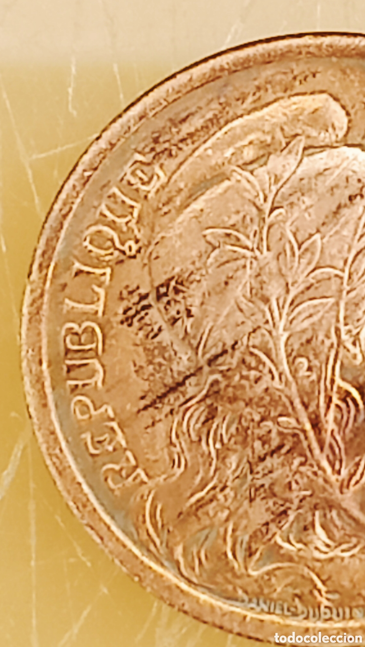 Monedas con errores: Moneda Francia (1911) error de acu&ntilde;aci&oacute;n - Foto 4