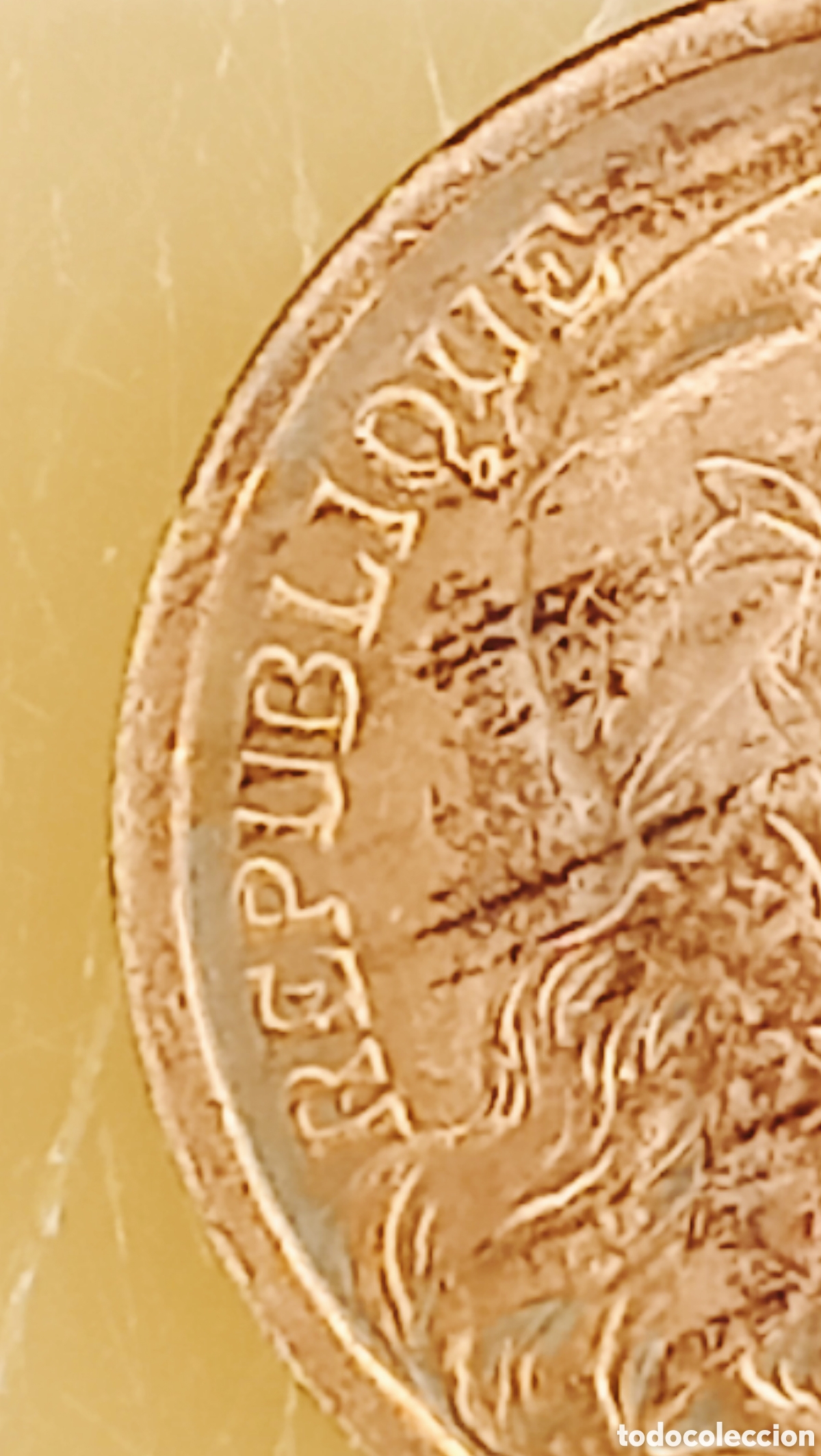 Monedas con errores: Moneda Francia (1911) error de acu&ntilde;aci&oacute;n - Foto 7