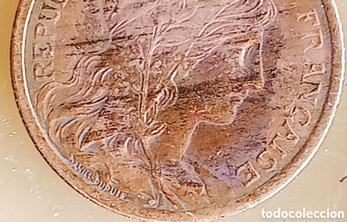 Monedas con errores: Moneda Francia (1911) error de acu&ntilde;aci&oacute;n - Foto 9
