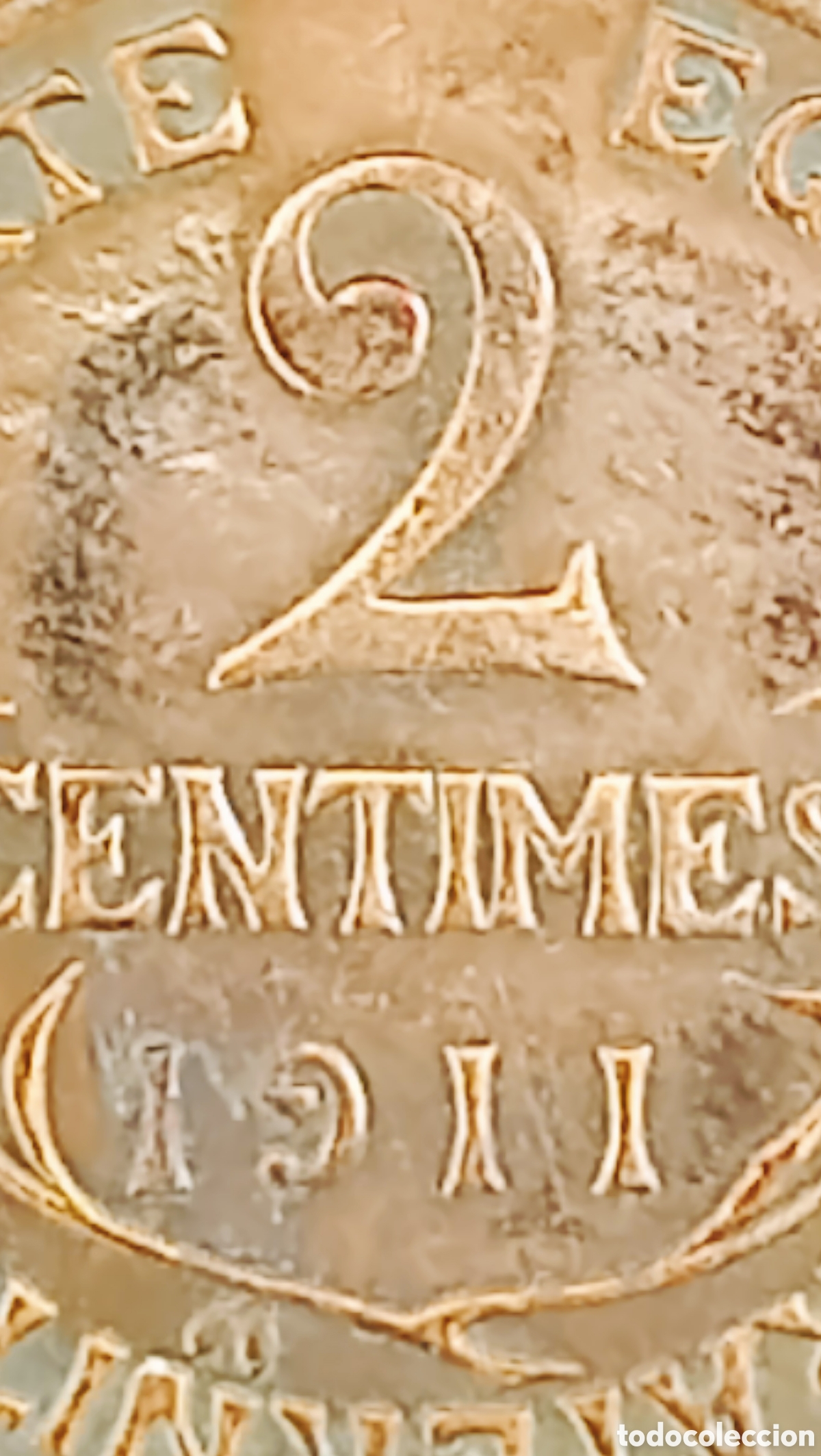 Monedas con errores: Moneda Francia (1911) error de acu&ntilde;aci&oacute;n - Foto 13