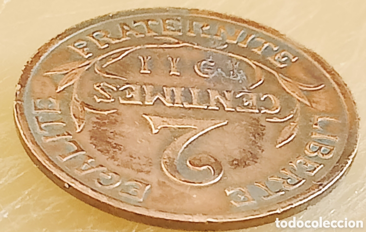 Monedas con errores: Moneda Francia (1911) error de acu&ntilde;aci&oacute;n - Foto 30