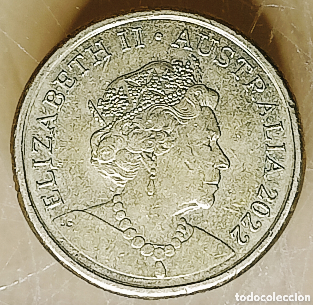Monedas con errores: Moneda Australia (2022) Cospel Delgado - Foto 2