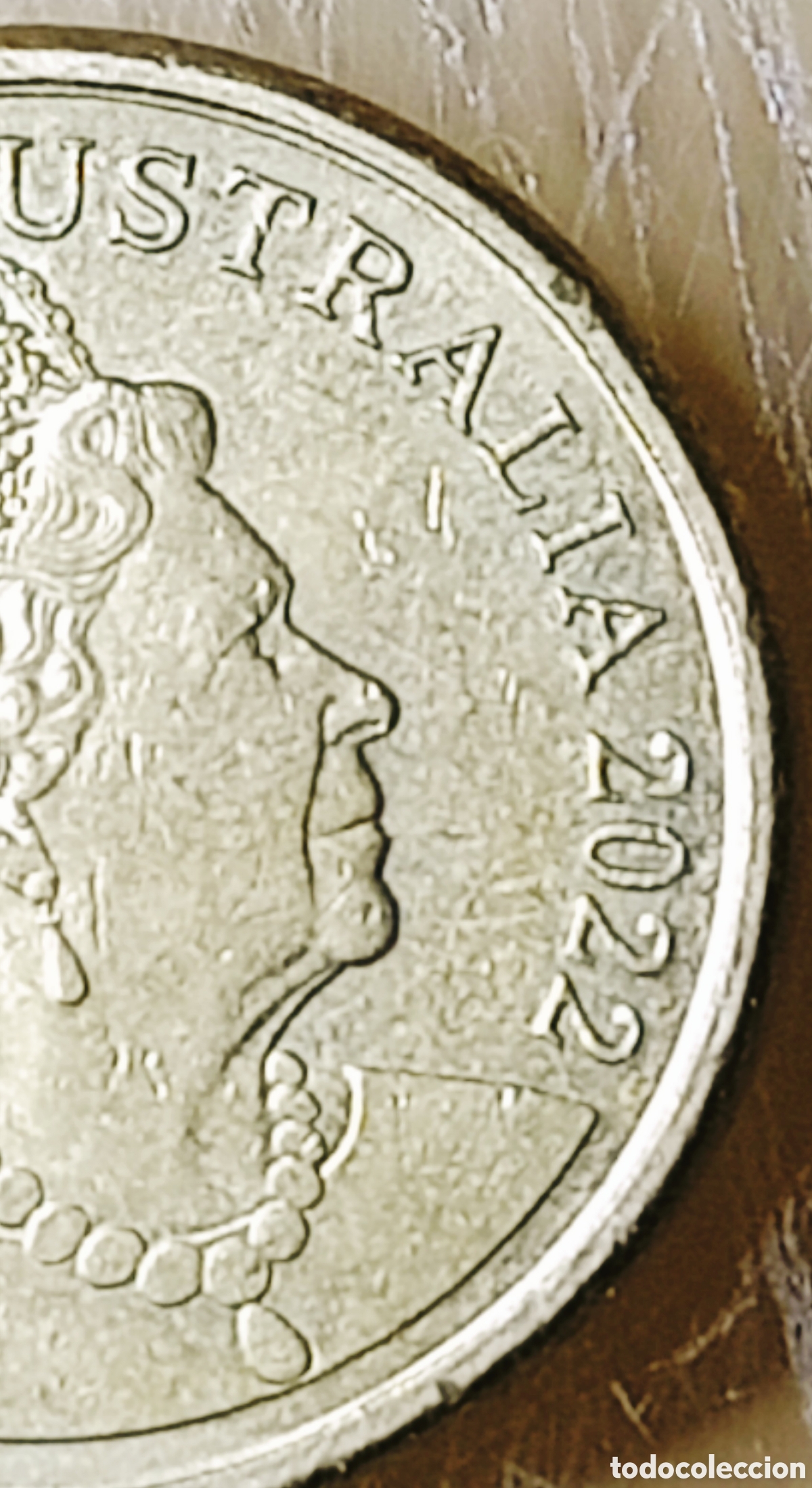 Monedas con errores: Moneda Australia (2022) Cospel Delgado - Foto 7