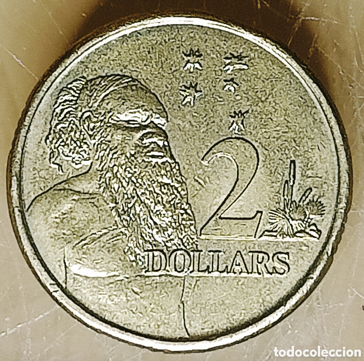 Monedas con errores: Moneda Australia (2022) Cospel Delgado