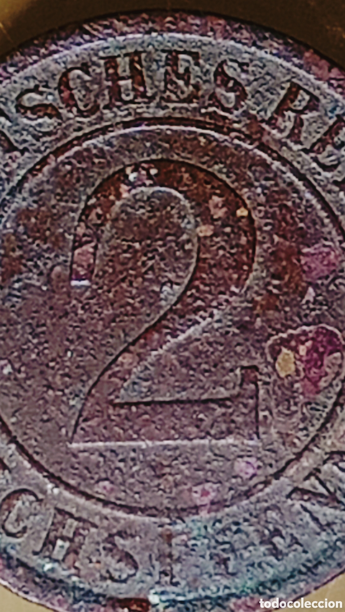 Monedas con errores: Moneda Alemania (1936*A) Error de Cospel - Foto 6