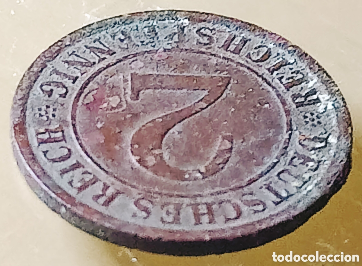 Monedas con errores: Moneda Alemania (1936*A) Error de Cospel - Foto 17