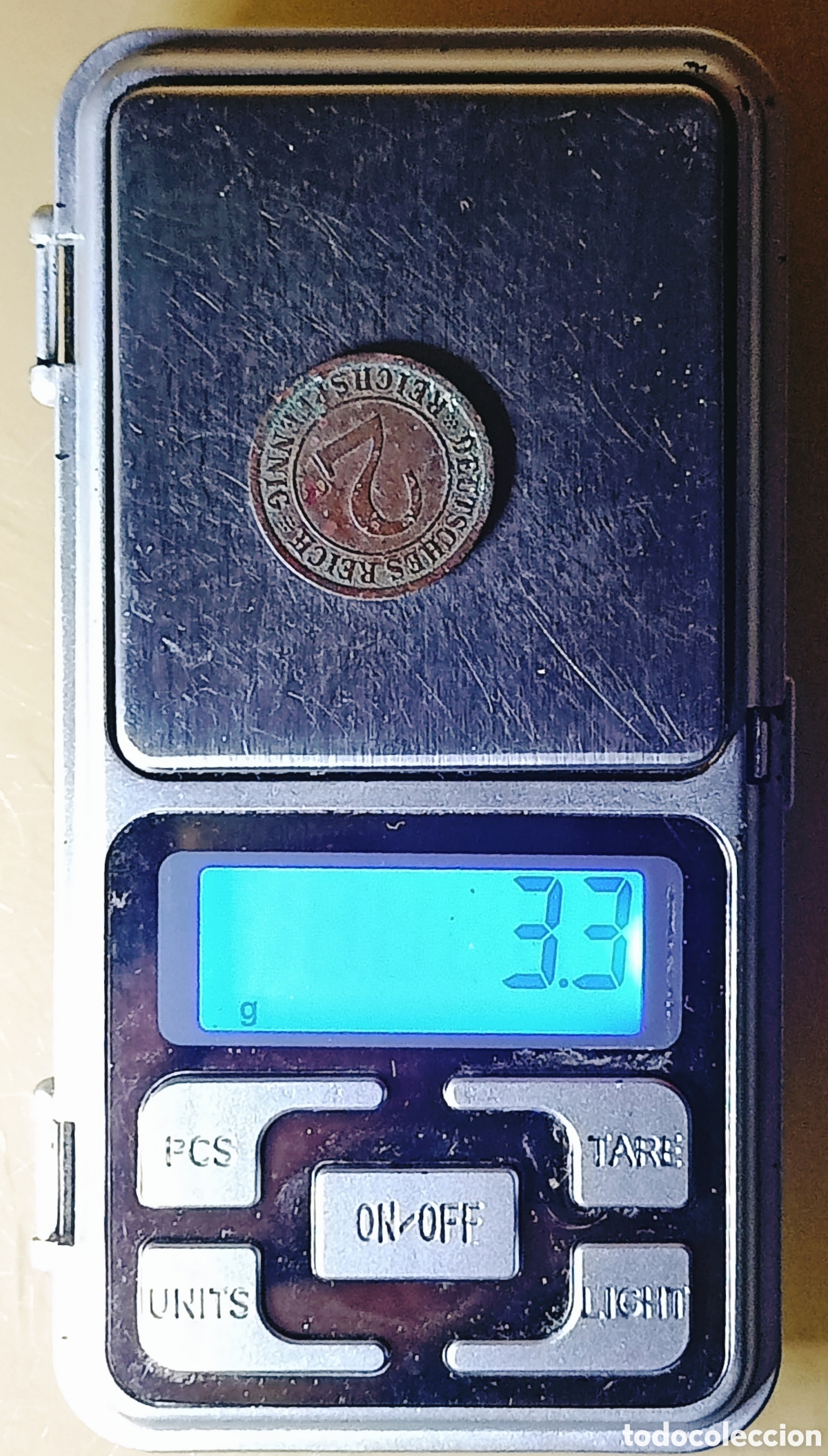 Monedas con errores: Moneda Alemania (1936*A) Error de Cospel - Foto 23