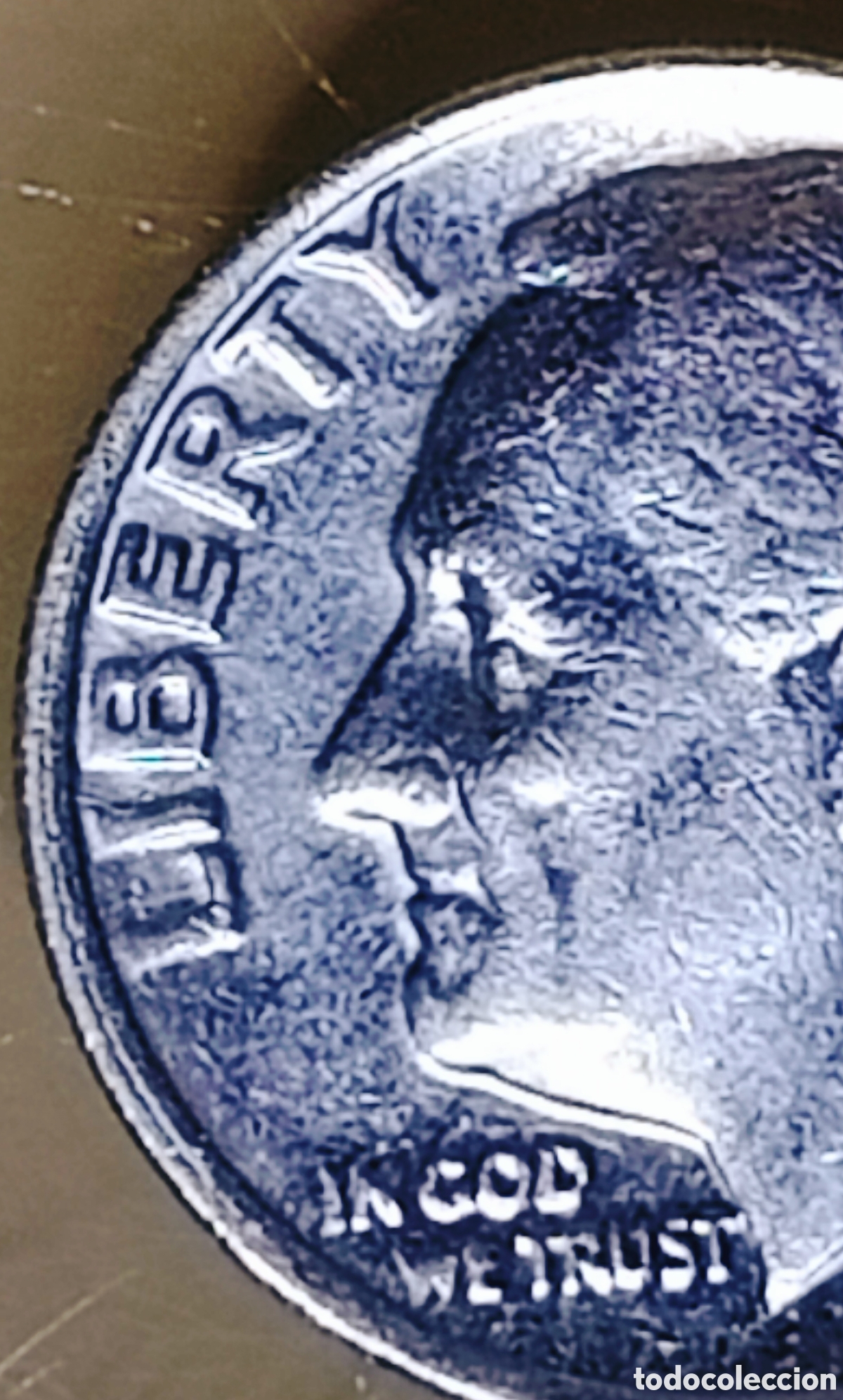 Monedas con errores: Moneda EE.UU (1985*P) Var&iacute;ante - Foto 4