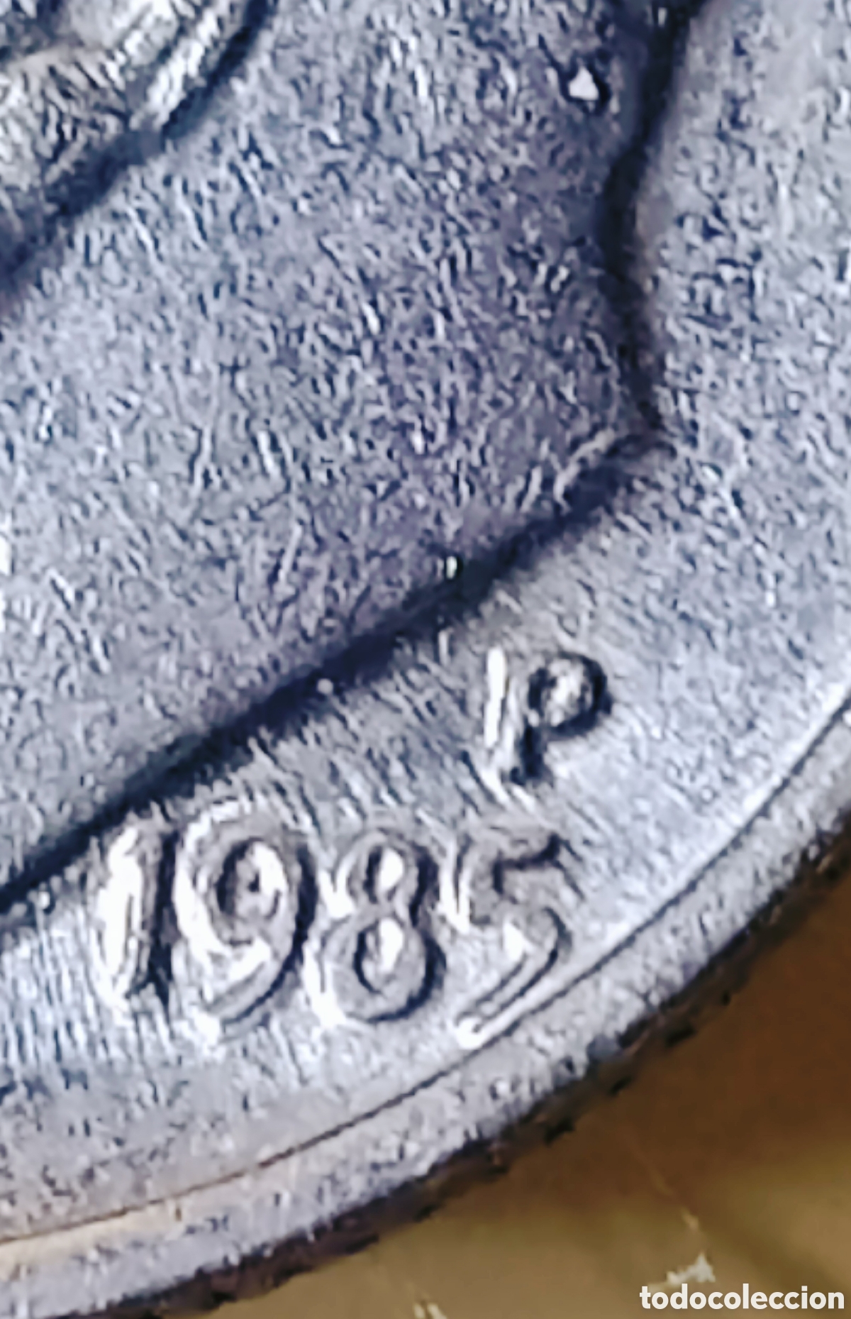 Monedas con errores: Moneda EE.UU (1985*P) Var&iacute;ante - Foto 13