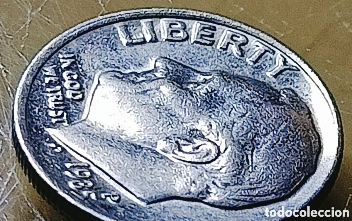 Monedas con errores: Moneda EE.UU (1985*P) Var&iacute;ante - Foto 18