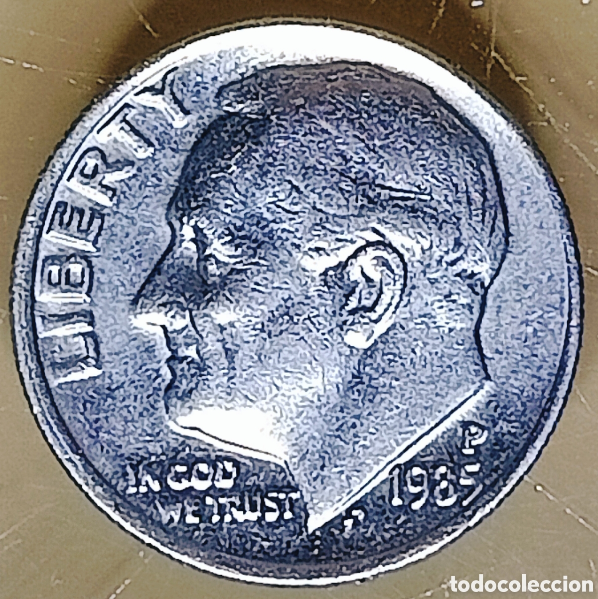 Monedas con errores: Moneda EE.UU (1985*P) Var&iacute;ante