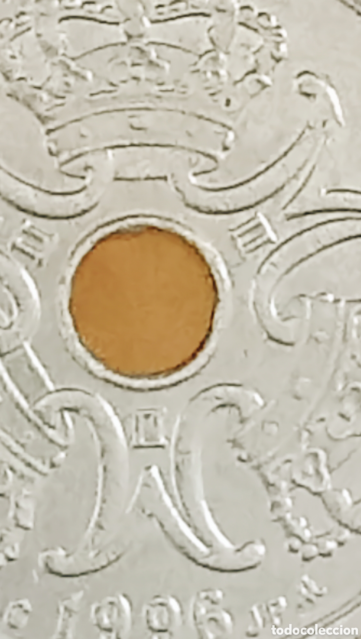 Monedas con errores: Moneda Dinamarca (1996) variedad - Foto 15