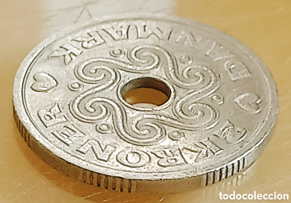 Monedas con errores: Moneda Dinamarca (1996) variedad - Foto 24