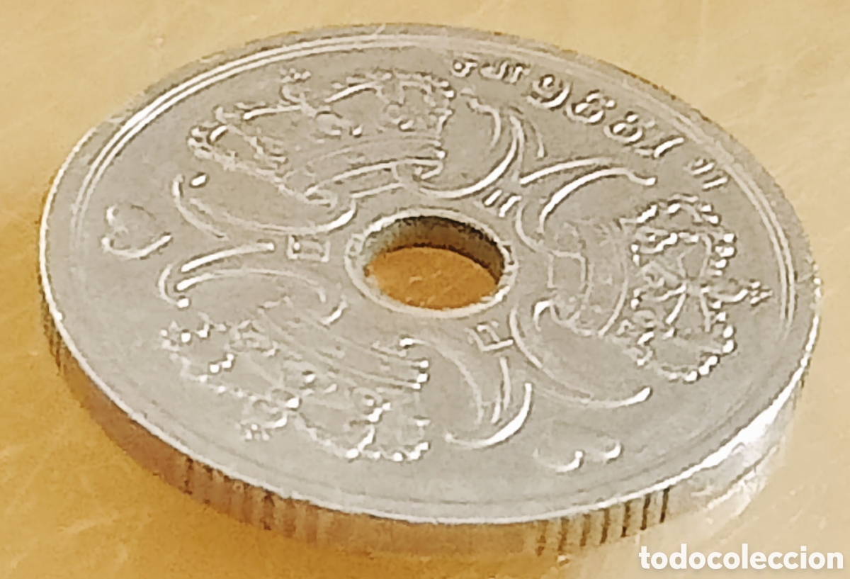 Monedas con errores: Moneda Dinamarca (1996) variedad - Foto 28