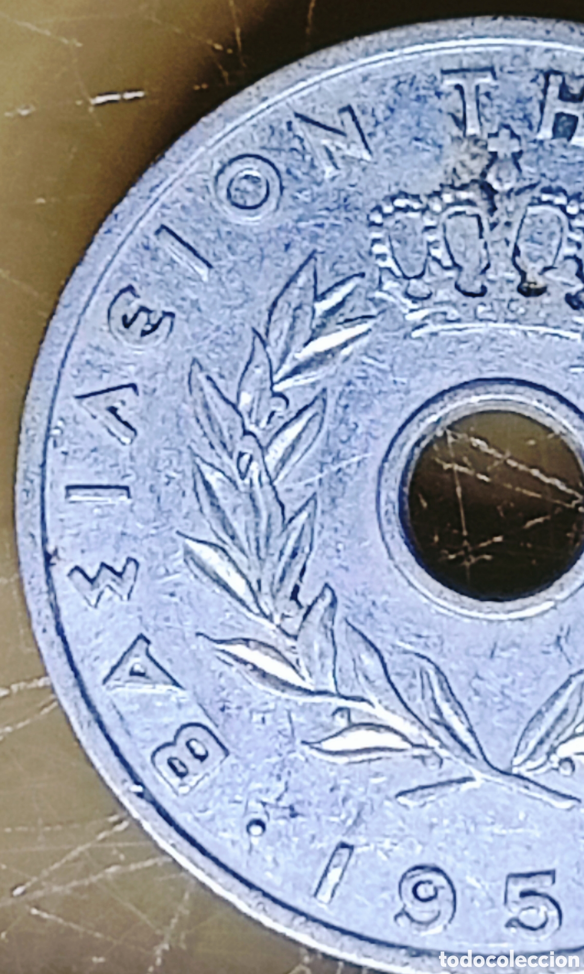 Monedas con errores: Moneda Grecia (1954) Giro de Cu&ntilde;o - Foto 4