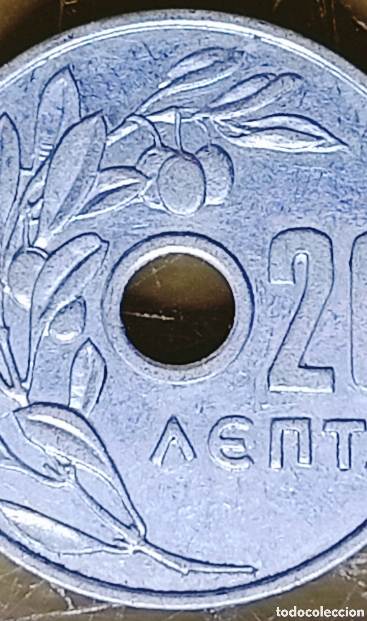 Monedas con errores: Moneda Grecia (1954) Giro de Cu&ntilde;o - Foto 6