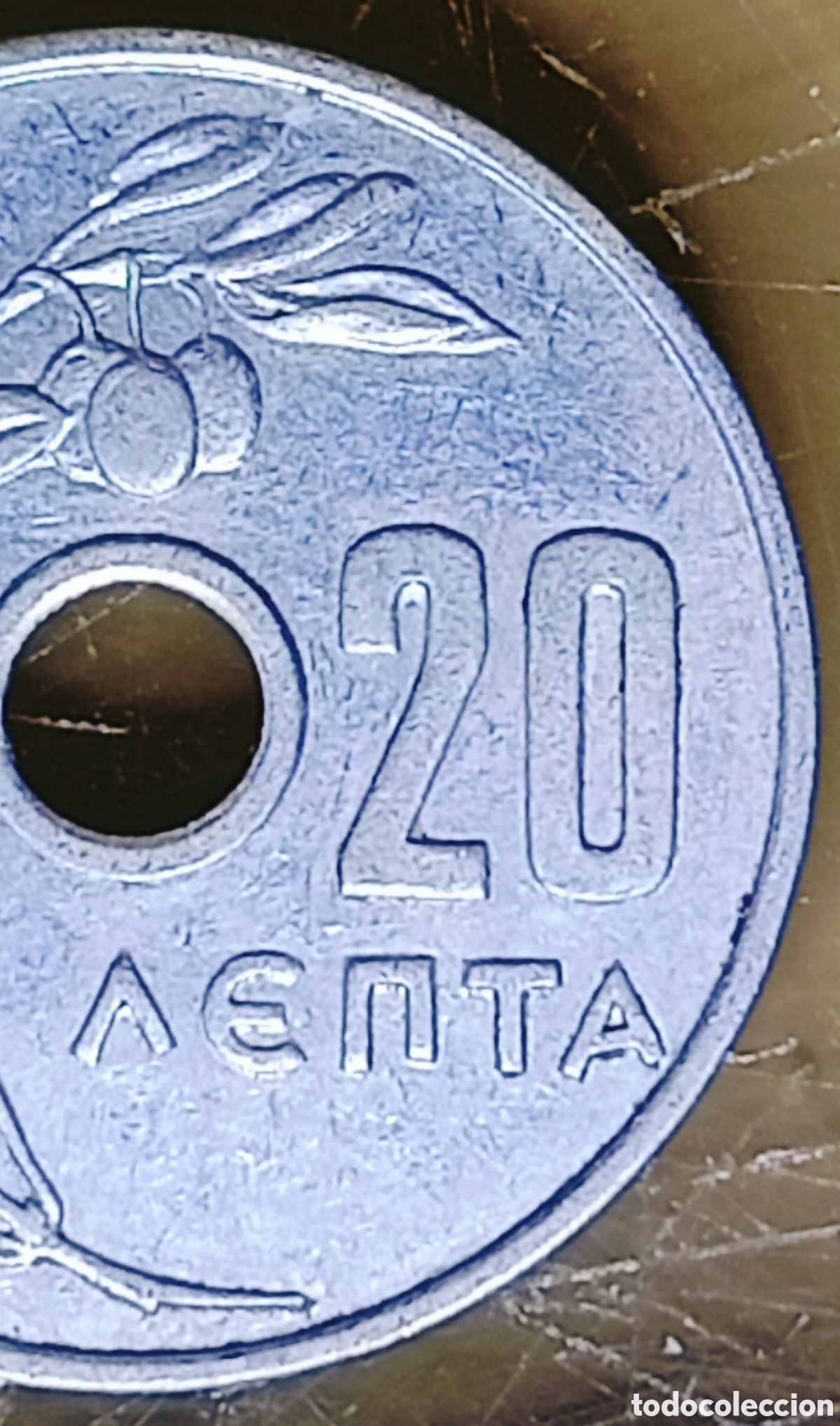 Monedas con errores: Moneda Grecia (1954) Giro de Cu&ntilde;o - Foto 8