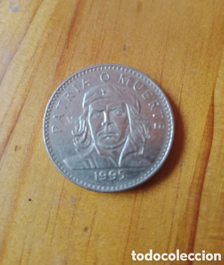 Monedas con errores: Moneda Che Guevara, 3 pesos, 1995
