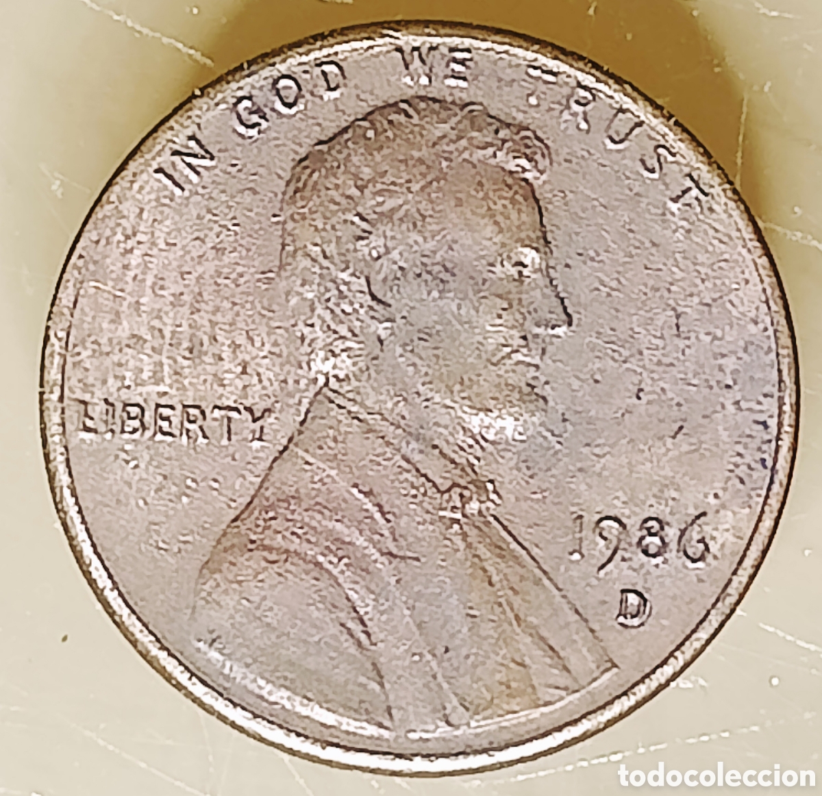 Monedas con errores: Moneda USA (1986) ERRORES MEC&Aacute;NICOS