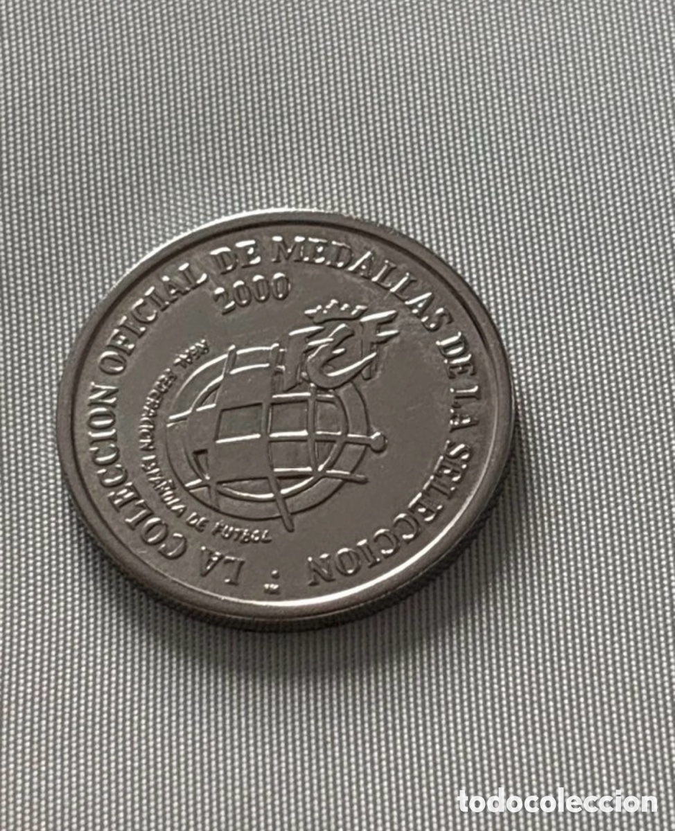 Monedas con errores: Conjunto de 3 monedas conmemorativas de la Selecci&oacute;n Espa&ntilde;ola - Foto 2